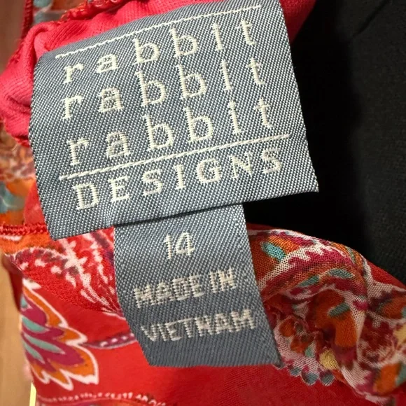 Rabbit Rabbit Rabbit Red Floral Maxi Dress - Picture 8 of 8